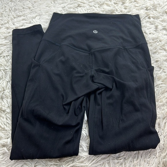 Lululemon Align High Rise Pant with Pockets 25" Black - Picture 4 of 7